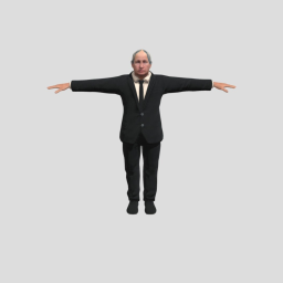 Vladamir Putin Low Poly