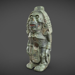 Copy of Aztec god (Quetzalcoatl or Xolotl?)