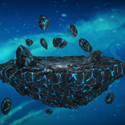 Floating Space Rocks