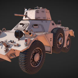 Ferret Scout Car Final (nicely baked)