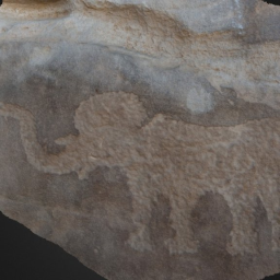 Elephant Rock Art depiction (Kana&#239;s - Egypt)