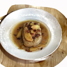 Apple Bacon Pork Chop