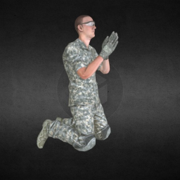 Praying Soldier