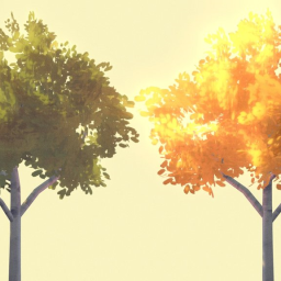 Trees and foliage