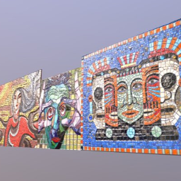 Mosaic Art for Cities Skylines