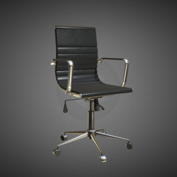 High-Poly Office Chair