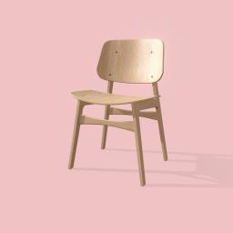 High-poly Modern Wood Chair