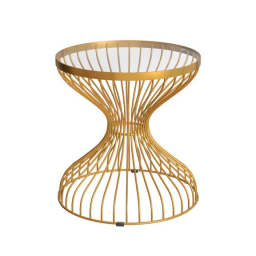Rose Side Table Gold - 101035