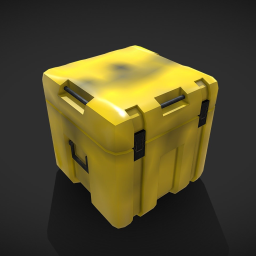 Radioactive container