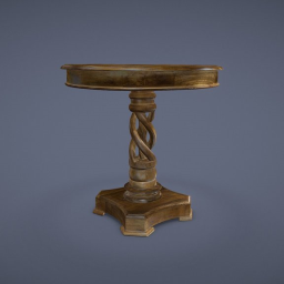 Large round table