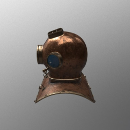 Old Dirty Diving Helmet