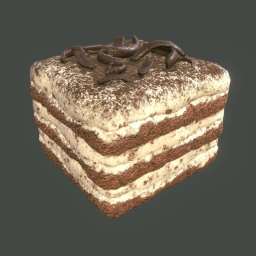 Tiramisu - Low Poly Challenge: Desserts