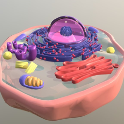 Animal cell 2.0 - annotated in English