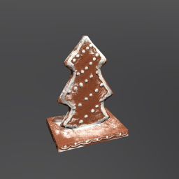 Christmas tree from gingerbread