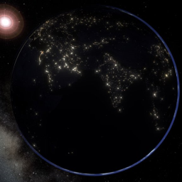 The Milky Way from the Earths vantage point