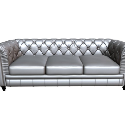 Aristocrat Sofa Silver - 900112
