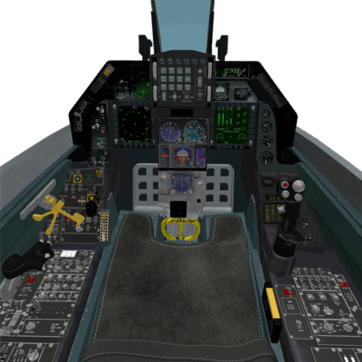 F-16 interior
