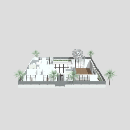 Modern Bungalow Renovated without funiture