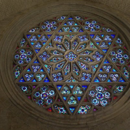 Rose Window - Valencia Cathedral, Spain