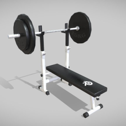 Low Poly Bench Press