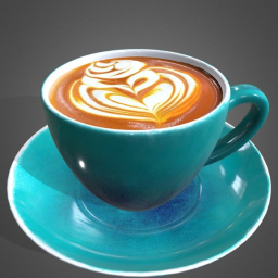 Coffee cup with plate