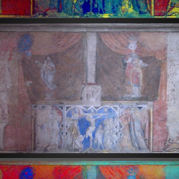 Fresco, Beauvais Cathedral