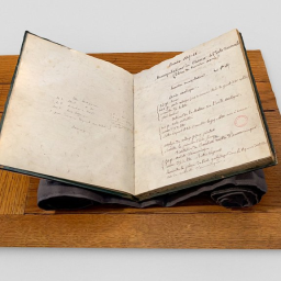 Laboratory log book of Louis Pasteur